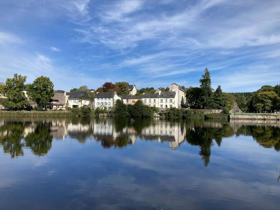 Vue Imprenable Sur Le Moulin Du Chaos ! Apartment Huelgoat Bagian luar foto